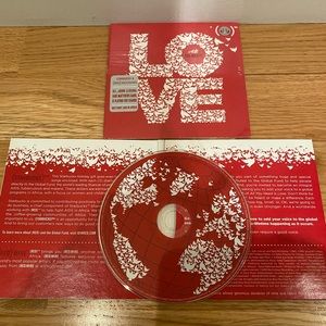 NIB LOVE CD from Starbucks Ft. U2, John Legend...